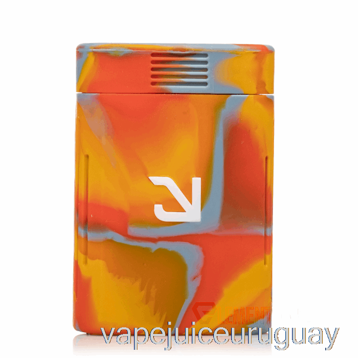 Desierto De Dugout De Silicona Eyce Solo (gris / Naranja / Brillo Solar) - Por Vape Uruguay